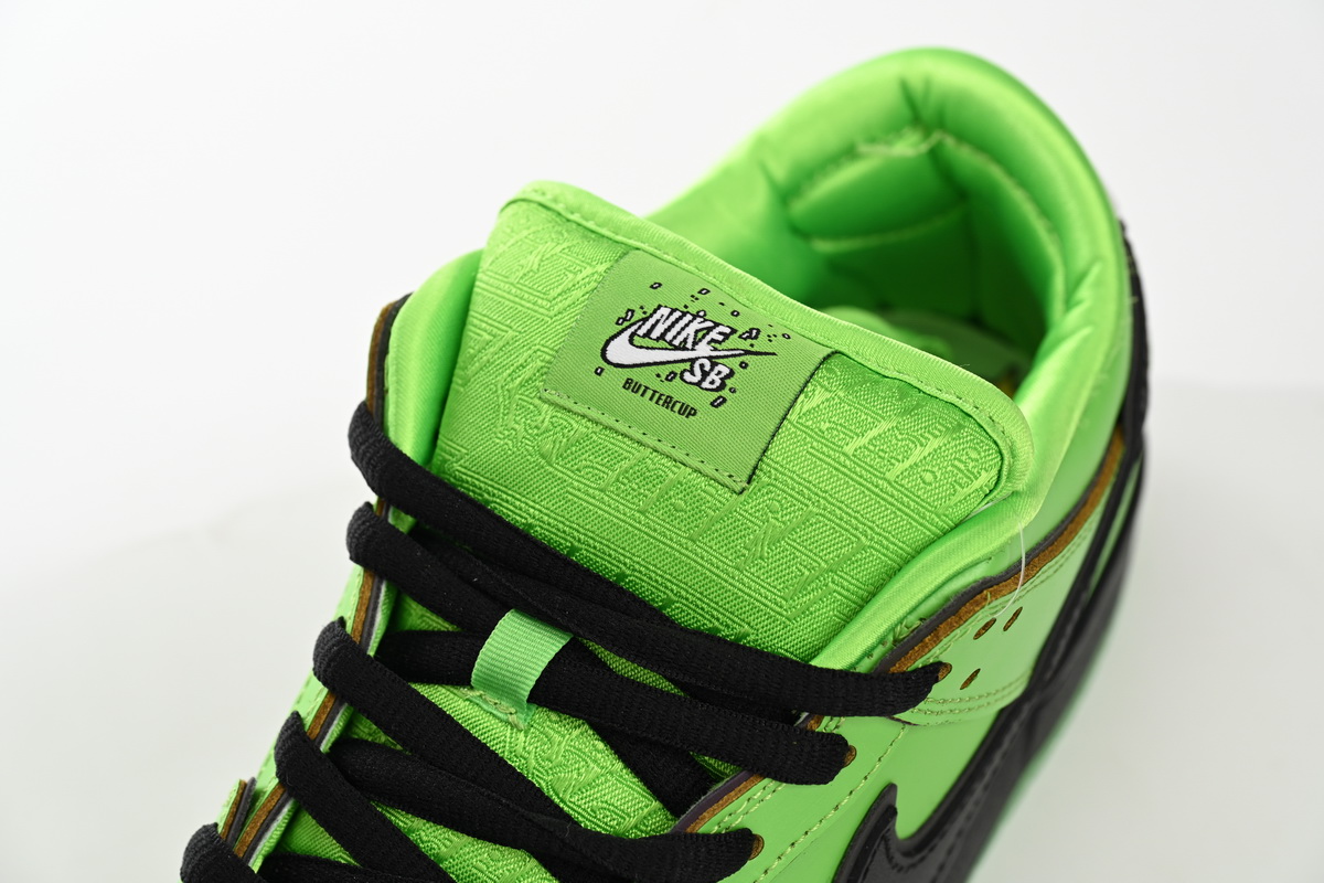 The Powerpuff Girls x Nike SB Dunk Low “Buttercup” FZ8319-300 - Image 8
