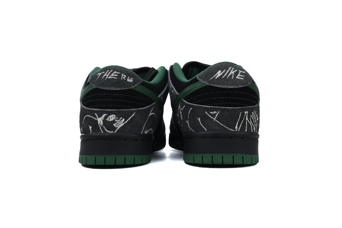 THERE Skateboards x Dunk Low SB 'Ultra Humanized' HF7743-001 - Image 4