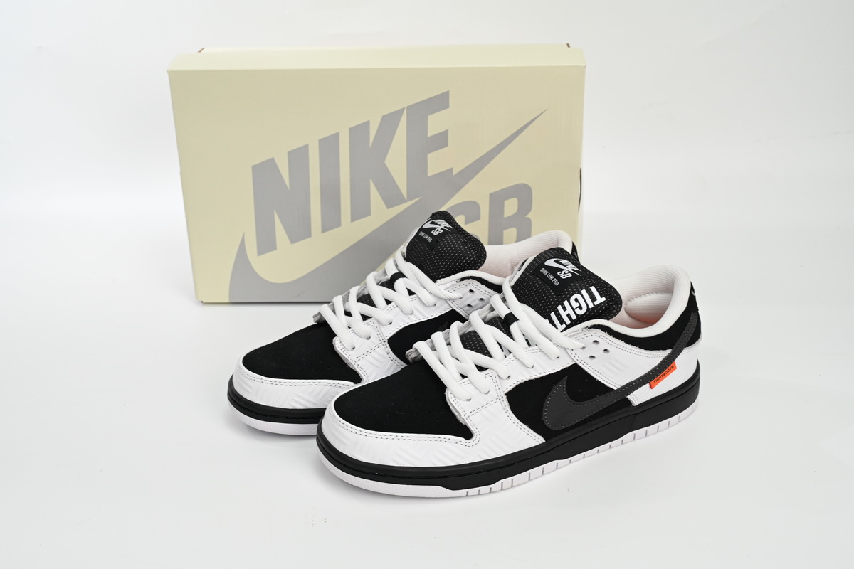 TIGHTBOOTH x Nike SB Dunk Low Panda Co Branding FD2629-100 - Image 2