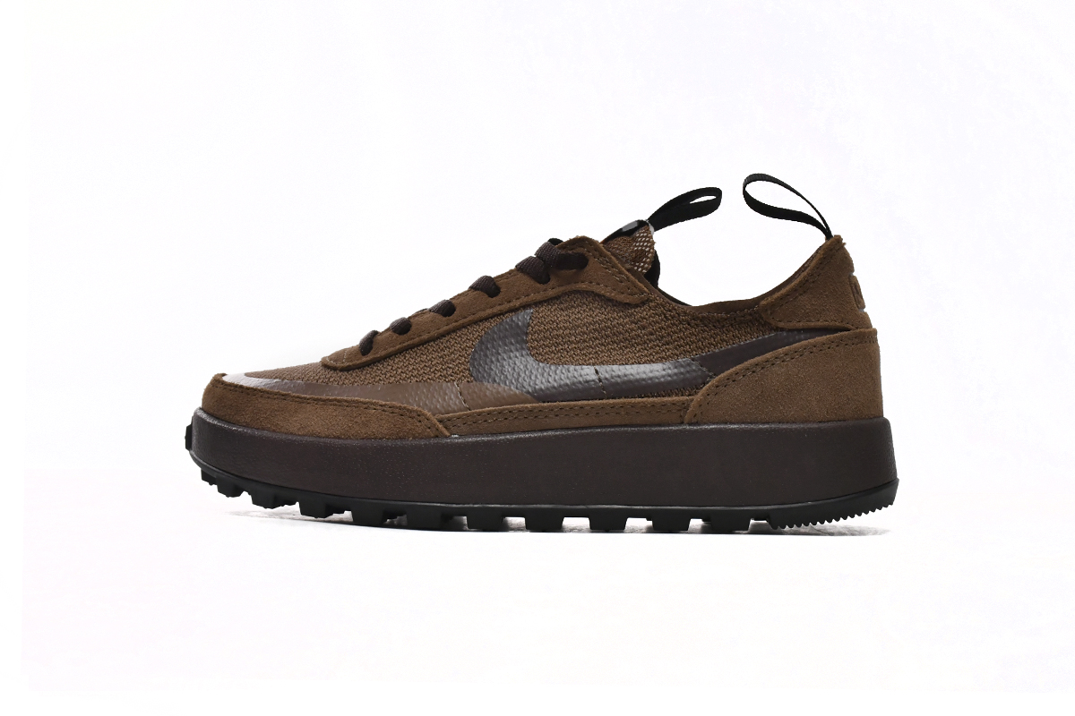 Tom Sachs x NikeCraft General Purpose Shoe Brown DA6672-201 - Image 1