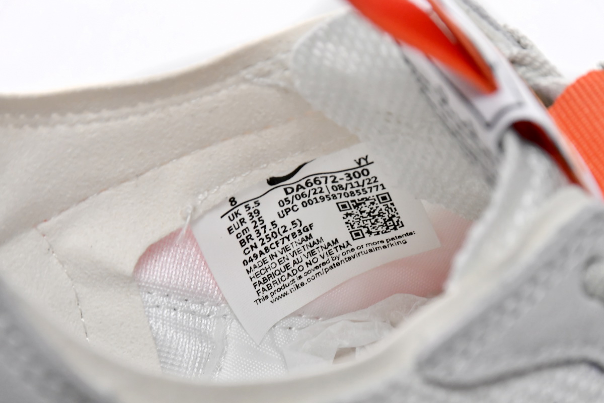 Tom Sachs x NikeCraft General Purpose Shoe Rice Grey Red DA6672-300 - Image 6