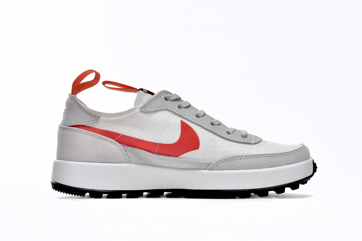 Tom Sachs x NikeCraft General Purpose Shoe Rice Grey Red DA6672-300 - Image 3