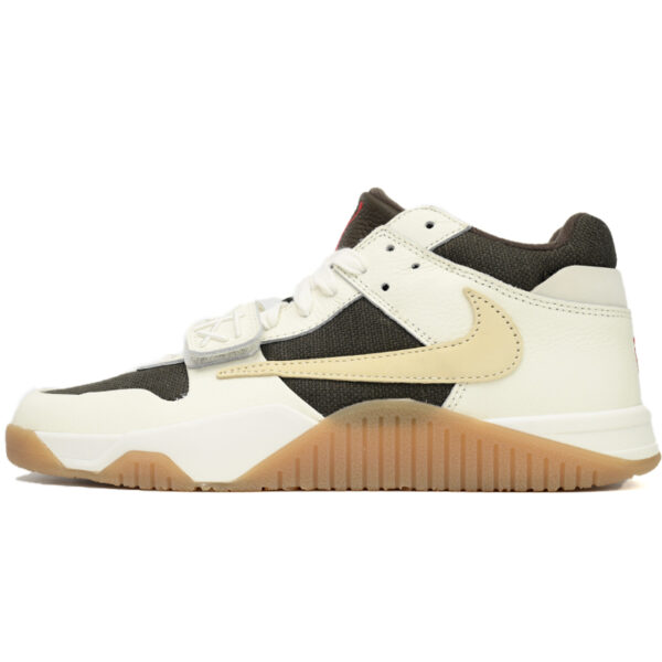 Travis Scott × Nike Jordan Jumpman Jack TR White Brown FZ8117-100