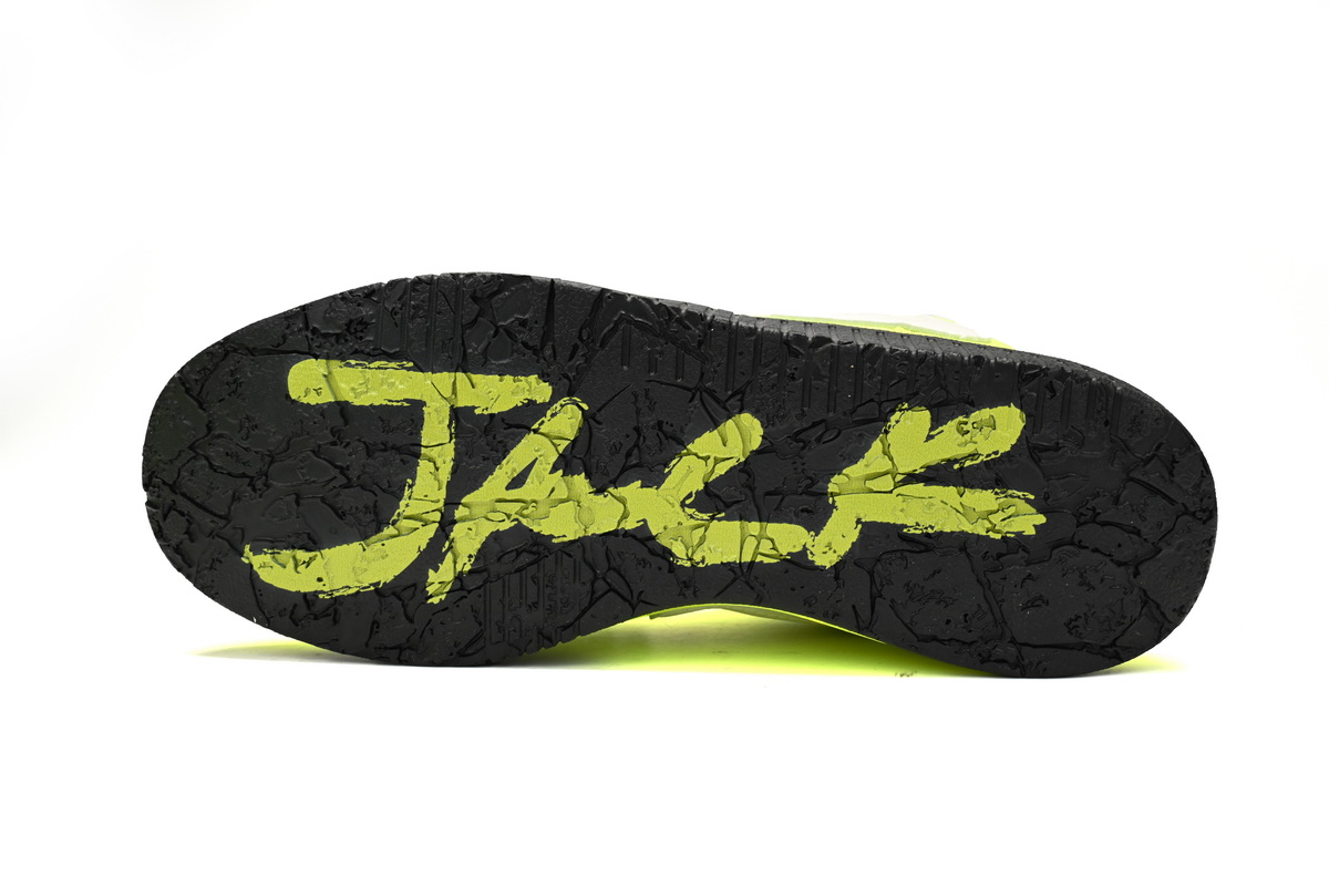 Travis Scott x Jordan Cut The Check Nice Kicks Fluorescent Green FZ8117-309 - Image 5