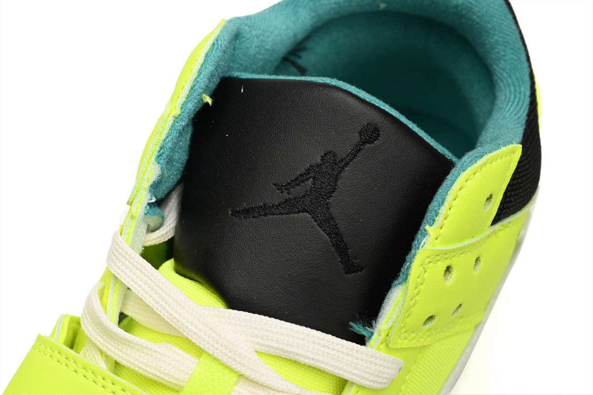 Travis Scott x Jordan Cut The Check Nice Kicks Fluorescent Green FZ8117-309 - Image 8