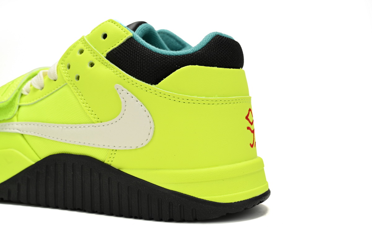 Travis Scott x Jordan Cut The Check Nice Kicks Fluorescent Green FZ8117-309 - Image 9