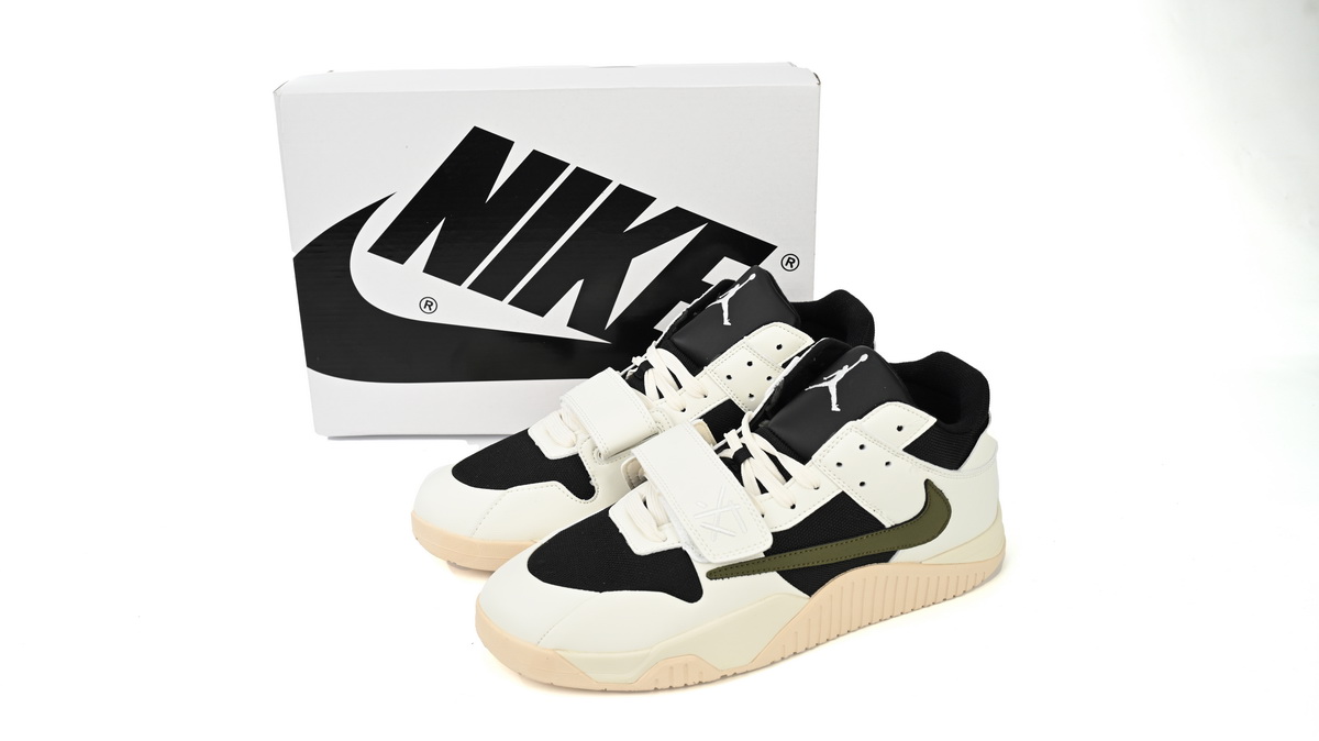 Travis Scott x Jordan Cut The Check Nice Kicks Olive Green FZ8117-045 - Image 2