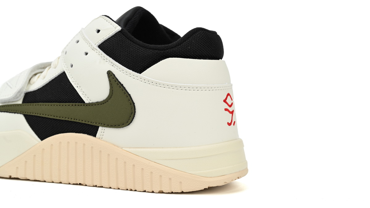 Travis Scott x Jordan Cut The Check Nice Kicks Olive Green FZ8117-045 - Image 9