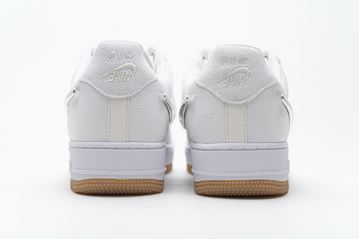 Travis Scott x Nike Air Force 1“White” AQ4211-100 - Image 6
